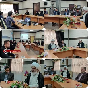 جلسه بصیرت افزایی انتخابات در دانشگاه آزاد اسلامی کهنوج