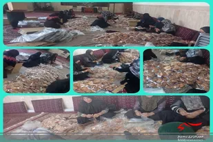 از توزیع بسته های فرهنگی تا برپایی ایستگاه صلواتی در شهرستان سرخه