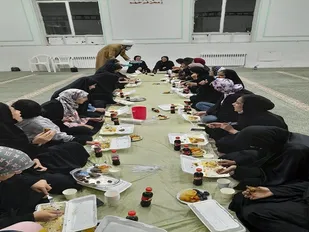 برگزاری مراسم افطاری ویژه بسیجیان پایگاه مقاومت عصمتیه