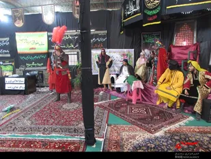برپایی مراسم خطبه خوانی حضرت زینب(سلام الله علیها) در شهرکرد