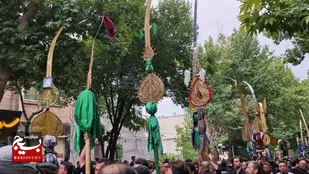 مراسم سنتی علم بندان شاهرود+ عکس