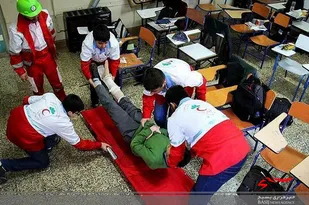 مانور زلزله در مدارس استان یزد برگزار شد