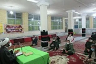 دیدار اعضای ستاد هفته بسیج با امام جمعه سراوان