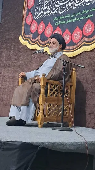 برگزاری مراسم هفتگی هیئت جوانان قمر بنی هاشم به یاد شهید مقاومت سید حسن نصرالله