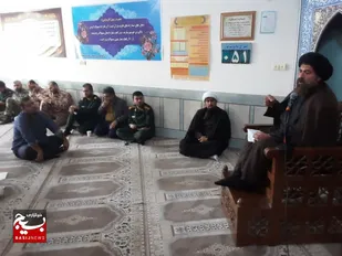 برگزاری مراسم عزاداری ایام فاطمیه در سپاه ناحیه هفتکل