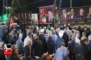 اجتماع عظیم مردم تویسرکان در حمایت از نیروهای مسلح