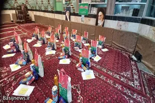 تهیه و توزیع ۲۰۰ بسته معیشتی به همت گروه جهادی پایگاه ملائکه همدان