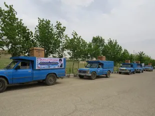 اهدای پنج سری جهیزیه به نوعروسان نیازمند در تکاب