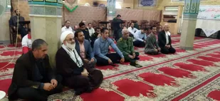 نخبگان بسیجی و پایوران سپاه ناحیه آرادان با امام جمعه دیدار کردند+تصاویر