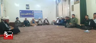 دیدار سزپوشان سپاه حضرت ابالفضل شهرستان کارون با نماینده ولی فقیه وامام جمعه شهرستان