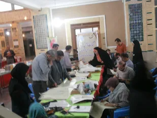 نشست کتابت قرآن کریم در شاهرود