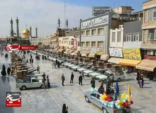 اهدای ۱۱۰ سری جهیزیه به نوعروسان قمی در حرم بانوی کرامت