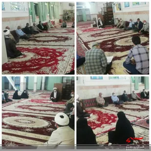جلسه برگزاری مراسم عزاداری ماه محرم در روستای ارکان بجنورد