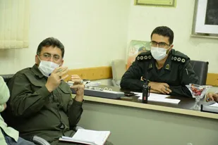 نشست مسئولین عملیات پایگاه&zwnj;های حوزه بسیج محلات خاتم الانبیا (ص) شاهرود