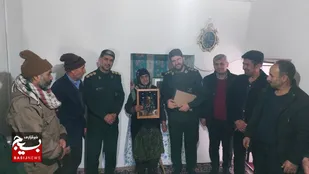 دیدار با مادر شهید علی عمران باقری