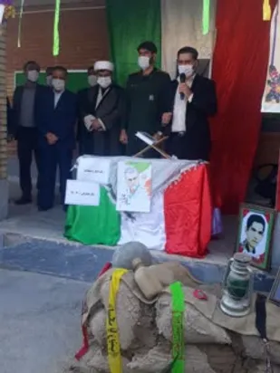 نواخته شدن زنگ ایثار و مقاومت در دبستان شهید خدادادی لالی