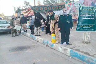 برپایی موکب سردار دل&zwnj;ها در خلیل آباد