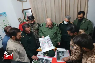 بازدید سردار مجیدی از پایگاه مقاومت شهید نواب همدان