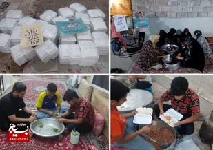 اقدامات جهادی خواهران و برادران روستایی هندیجان در عیدغدیر