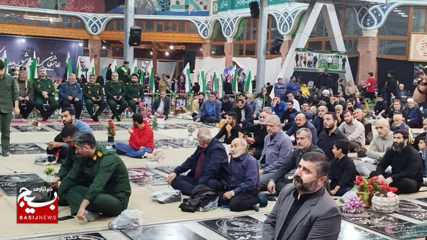 مراسم شهید سیرت نیا