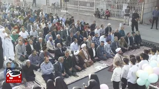نماز پرشکوه عید سعید فطر درشهر وحیدیه برگزار شد