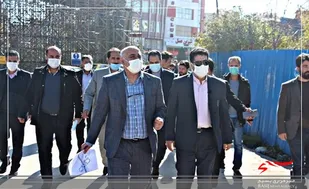 بازدید دادستان اردبیل از پروژه پل قدس