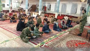 برگزاری کارگاه آموزشی دسته رزمی بسیجیان شاهرود
