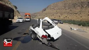 جاده ناایمن؛ راننده بی&zwnj;احتیاط