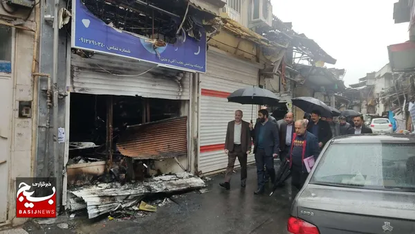 بازدید رئیس سازمان بسیج اصناف کشور از بازار رشت