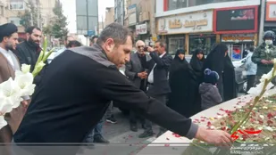 گلباران محل شهادت شهید مرتضی ابراهیمی