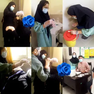 اجرای طرح شهید سلیمانی برای مقابله با ویروس منحوس کرونا در باغملک