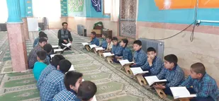 برگزاری هیئت قرآنی در مدرسه علامه طباطبایی(ره) پیشوا