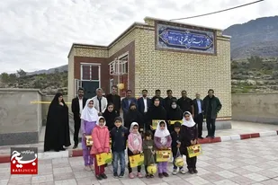دانش آموزان مناطق محروم اندیکا صاحب مدرسه شدند