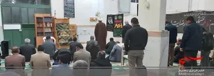 مراسم سوگواری کوثر قرآن در لردگان
