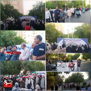 از شور خانواده&zwnj;ها تا سرود نوجوانان؛ در قاب پیاده&zwnj;روی دفاع مقدس