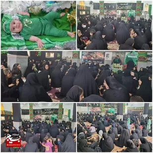 برگزاری همایش شیرخوارگان حسینی در شهرترکالکی (گتوند)
