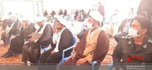 آیین تکریم و معارفه مسئول دفتر نمایندگی ولی فقیه سپاه شهرستان کوهبنان