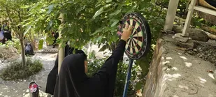 اردوی مودت خواهران شاغل و وابستگان سپاه استان سمنان در دامغان+تصاویر