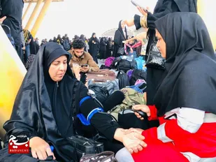 ارایه یک&zwnj;هزار خدمت امدادی به زائران حسینی در خوزستان