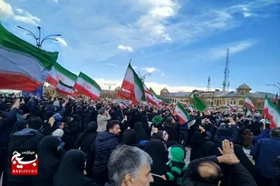 اجتماع مردم دارالمومنین همدان به خونخواهی قائد امت
