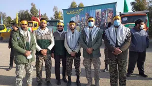 حضور جهادگران بسیجی شاهرود در همایش استانی + تصاویر