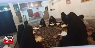 برگزاری محفل انس با قرآن کریم در مسجد امام حسین علیه السلام بمناسبت هفته بسیج