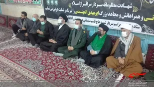 بیعت یاران شهید سلیمانی در آغاجاری