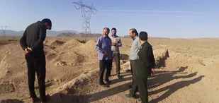 بازدید مسئول بسیج سازندگی سپاه شاهرود از فعالیت های جهادی در روستای پرو+ تصاویر