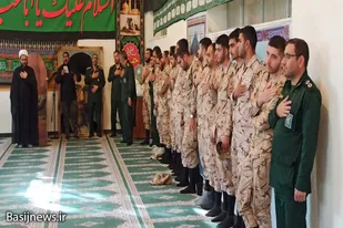 برگزاری مراسم عزاداری دهه اول ماه محرم در سپاه اسدآباد