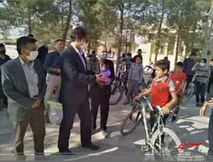 مسابقات دوچرخه سواری  گرامیداشت شهدای دفاع مقدس برگزار شد