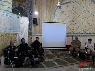 نشست قرارگاه شهید سلیمانی حوزه شهید باهنر