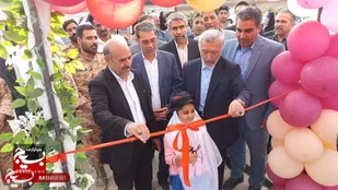 افتتاح چند طرح ورزشی و آموزشی در صالح آباد
