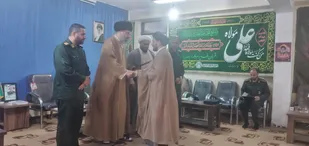 تجلیل از مربیان و هادیان سیاسی بمناسبت هفته عقیدتی سیاسی در آغاجاری