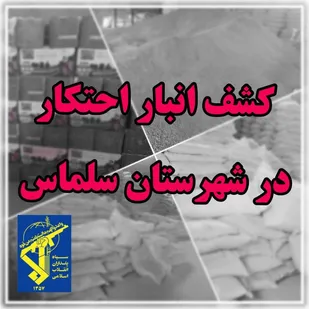 کشف یک انبار احتکار نهاده های دامی در سلماس
